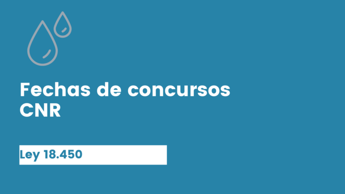 Fechas de concursos